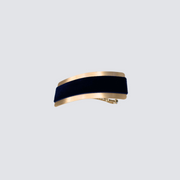 Velvet Barrette - Navy