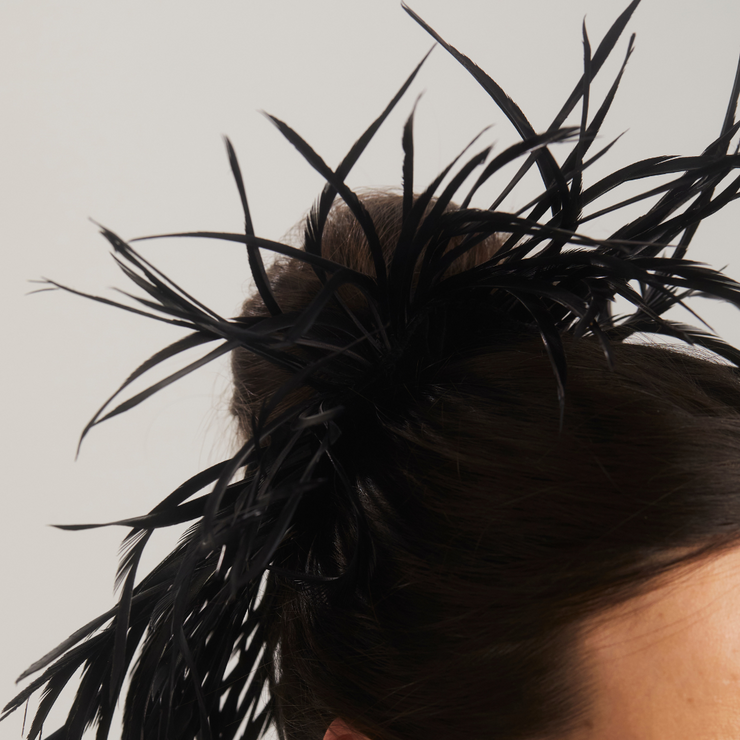 Birdie Scrunchie - Black