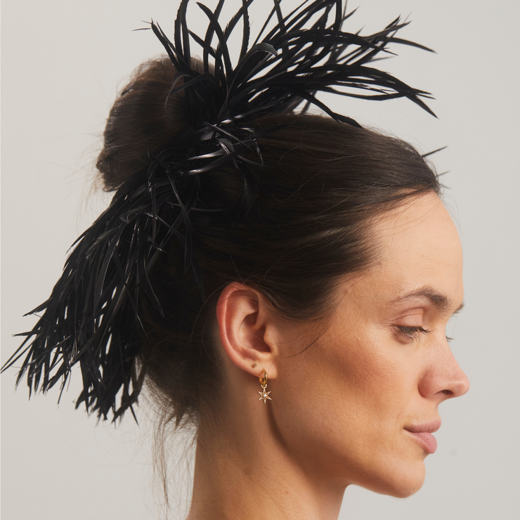 Birdie Scrunchie - Black