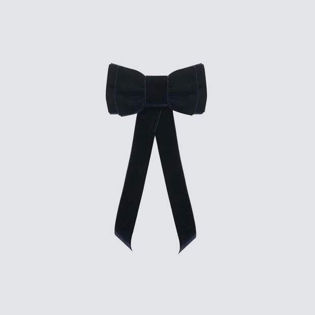 Blondie Tail Bow - Navy