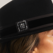 Golborne Trilby - Black Cosmic Crest