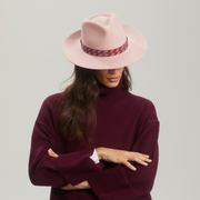 Golborne Trilby - Blush Zeta Band