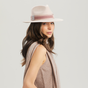 Golborne Trilby - Coconut Cosmic Crest