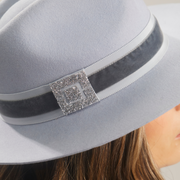 Golborne Trilby - Dove Grey Cosmic Crest