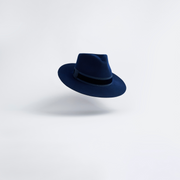 Golborne Trilby - Navy Cosmic Crest