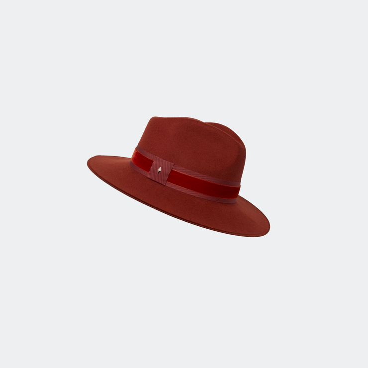 Golborne Trilby - Rust Classic Band