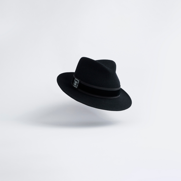 Jackson Trilby - Black Cosmic Crest