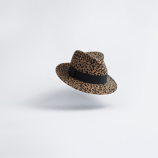 Jackson Trilby - Leopard Cosmic Crest