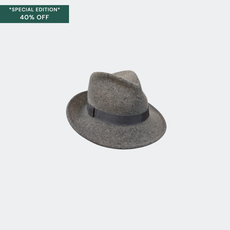 *Special Edition* Jackson Trilby - Mottled Grey