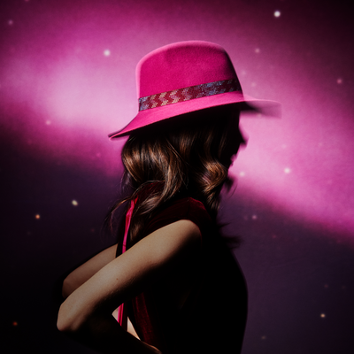 Phoenix Fedora - Fuchsia Zeta Band