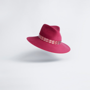 Phoenix Fedora - Fuchsia Zeta Band