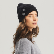 Star Beanie - Black