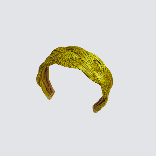 The Toquilla Hairband - Chartreuse