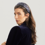 Toquilla Hairband - Midnight Shimmer