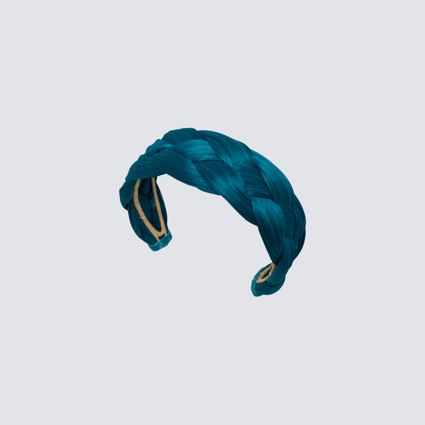 The Toquilla Hairband - Teal