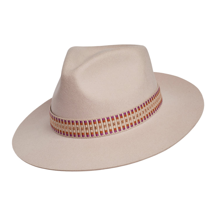 Golborne Trilby - Coconut Gaudi Band