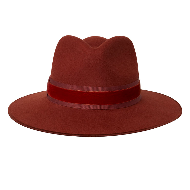 Golborne Trilby - Rust Classic Band