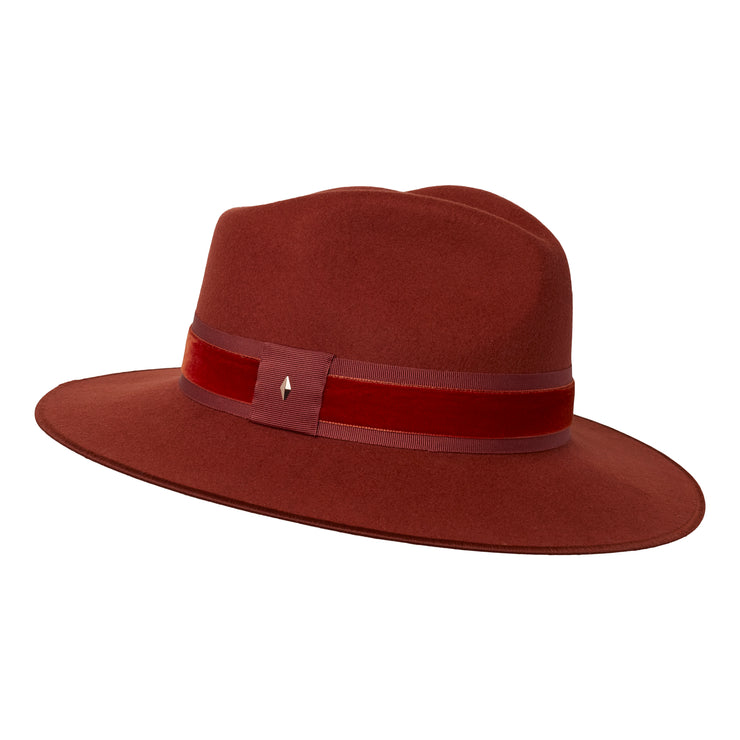 Golborne Trilby - Rust Classic Band