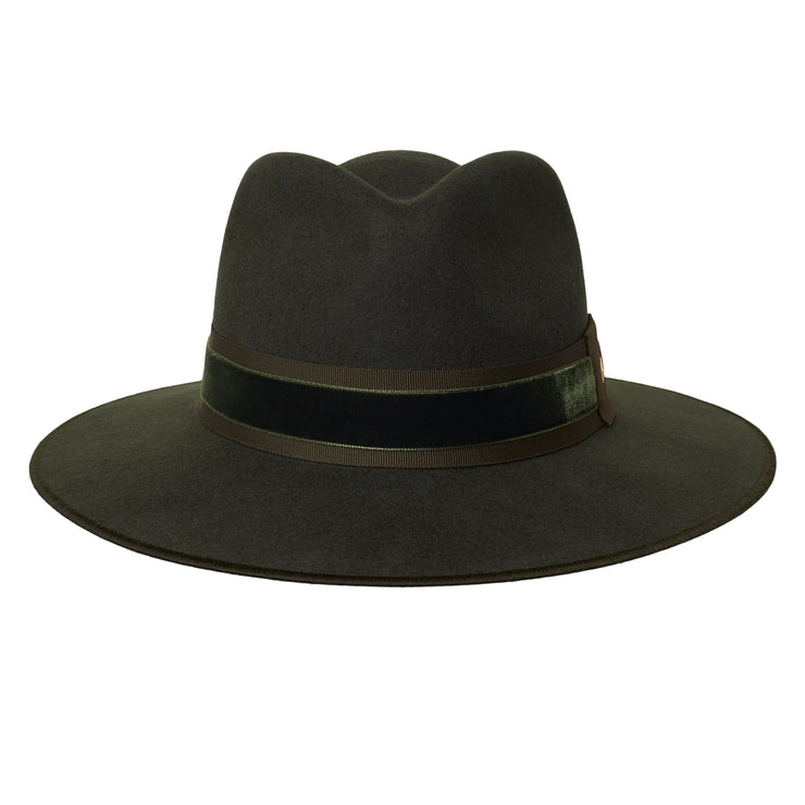 Golborne Trilby - Racing Green Classic Band