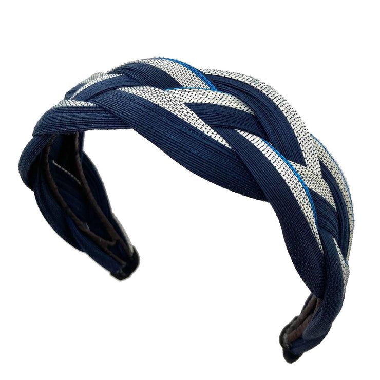 The Toquilla Hairband - Navy